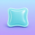 Blue cold pack for swelling and stiffness after full-arch surgery.