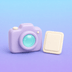 Lavender camera and review card for days 4-7 follow-up after full-arch surgery.