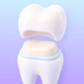 Loose or failing older crown icon for crown evaluation.