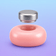 Loose dental implant healing cap warning icon.