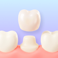 Zirconia crown icon.